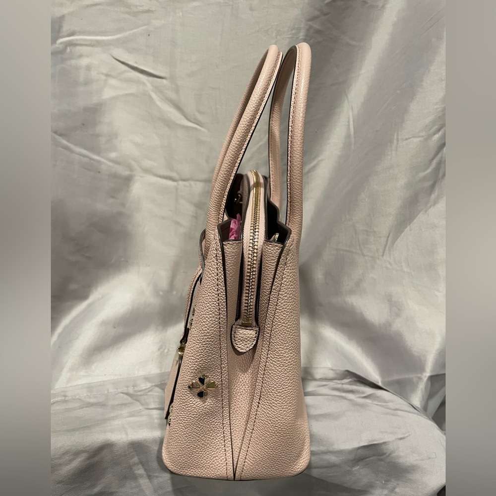 Kate Spade Pink Satchel with Gold Accents - Picture 5 of 16